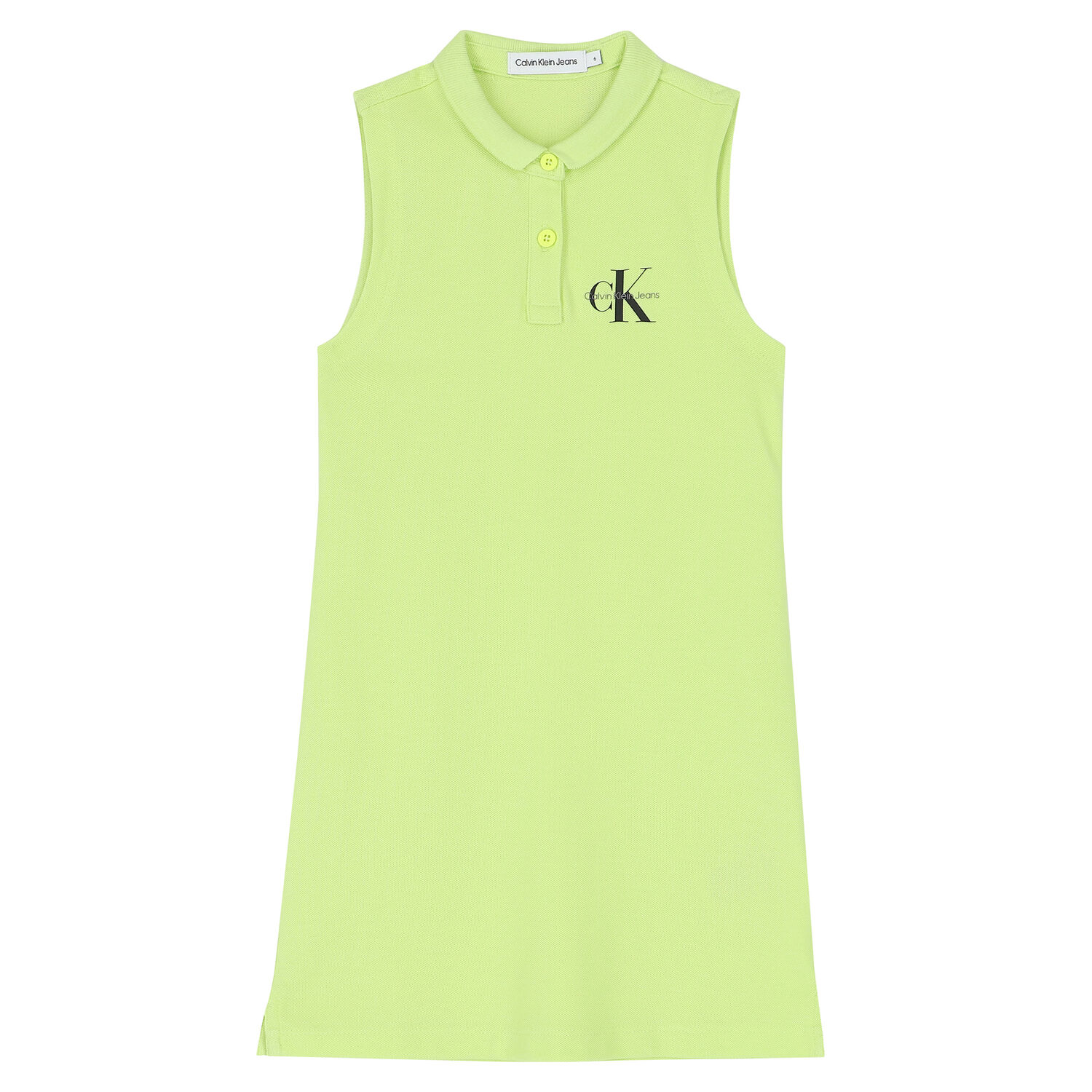 calvin klein green sleeveless dress Bridgette Forest Green Dress main image 0