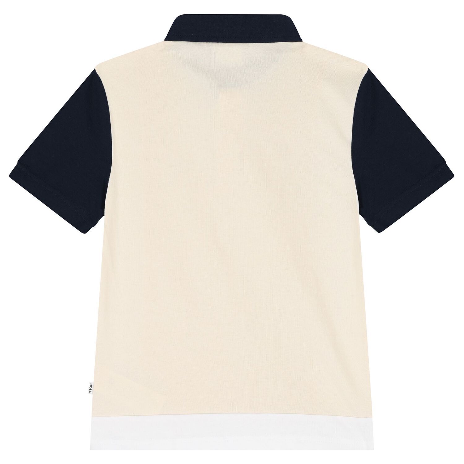 قميص بولو للأولاد باللون العاجي والأبيض والكحلى, 1, hi-res image number null