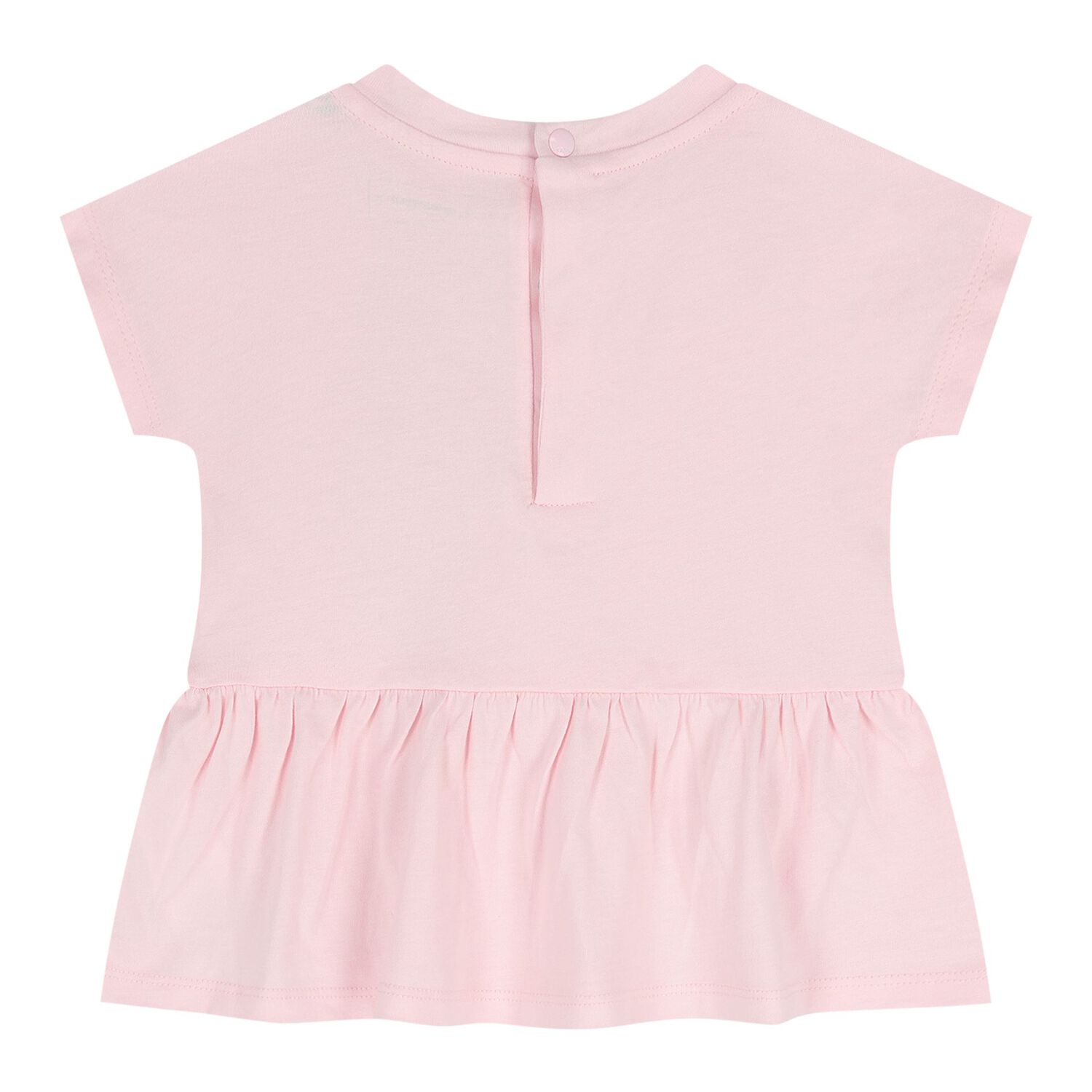 Baby Girls Pink & White Leggings Set, 1, hi-res