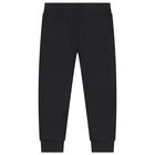 Black Logo Joggers, 1, hi-res