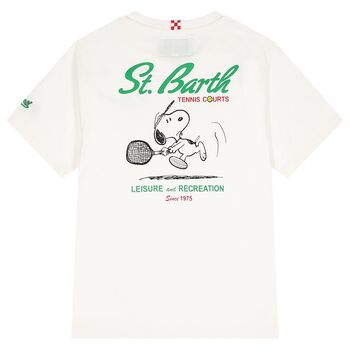Boys Ivory Snoopy T-Shirt