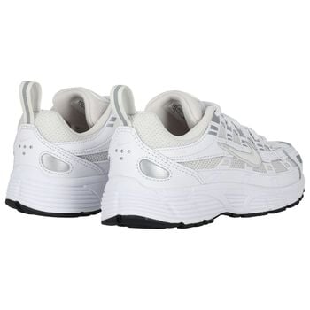 White & Grey P-6000 Trainers