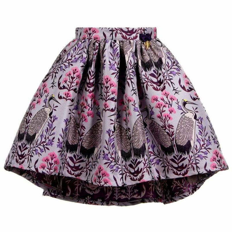 Girls Pink & Purple Skirt, 1, hi-res image number null
