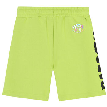 Green Logo Shorts