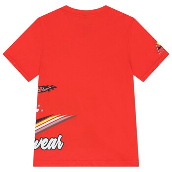 Boys Red Logo T-Shirt