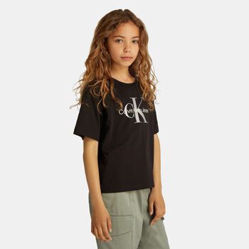Girls Black Logo T-Shirt