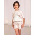 Girls Pink Shimmer Jacket, 1, hi-res
