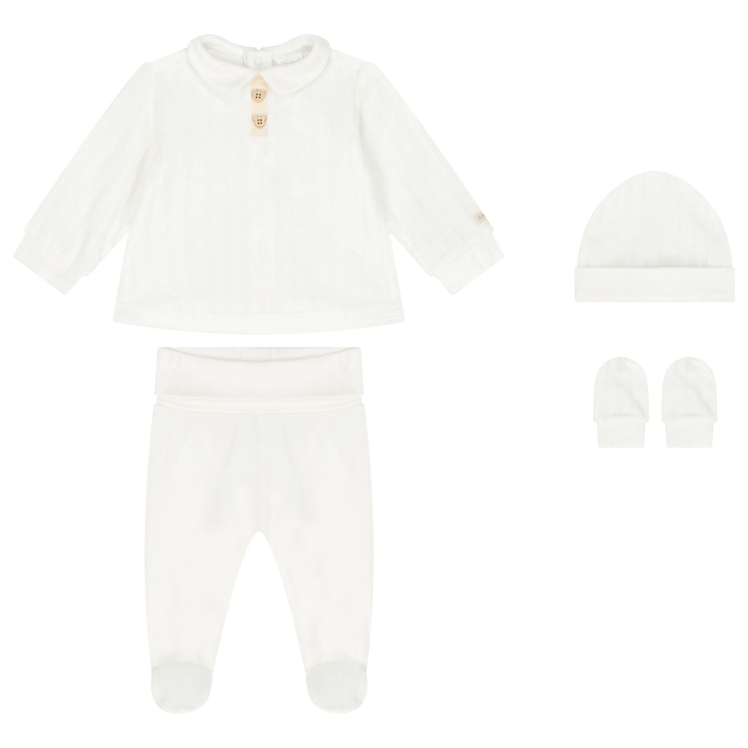 Ivory Babysuit Gift Set, 1, hi-res image number null