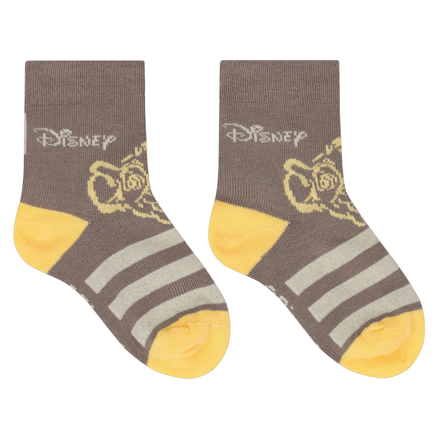 Beige, Grey & Green Logo Socks ( 3- Pack ), 1, hi-res image number null