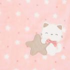 Baby Girls Pink Cat Blanket, 1, hi-res