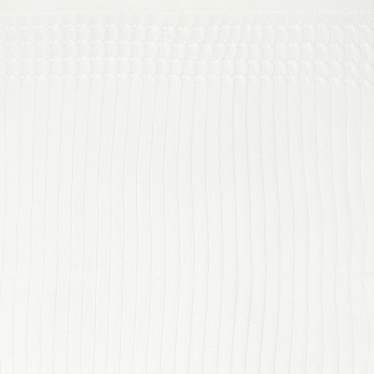 White Knit Baby Blanket, 3, hi-res image number null