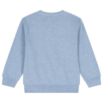 Boys Blue Knitted Jumper
