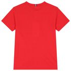 Boys Red Snoopy Logo T-Shirt, 2, hi-res