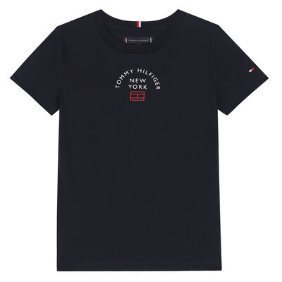 Boys Navy Logo T-Shirt