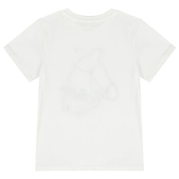 Girls Ivory Horse T-Shirt