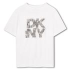 Boys White Logo T-Shirt, 1, hi-res