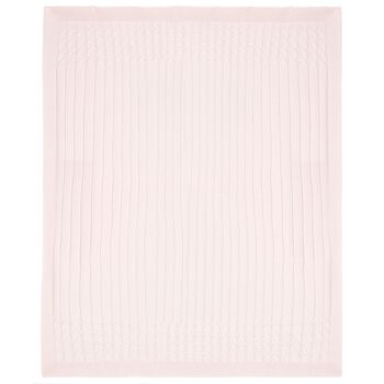 Baby Girls Pink Knit Blanket