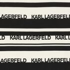 تيشيرت بالشعار مخطط باللون العاجي والأسود للأولاد , 1, hi-res