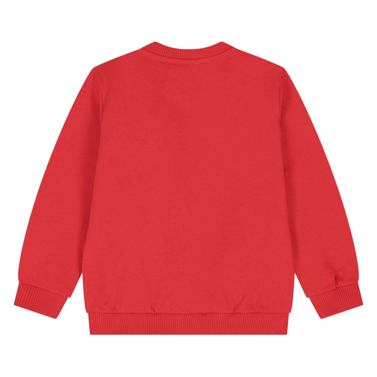 Younger Red Teddy Bear Logo Sweatshirt, 3, hi-res