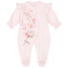 Baby Girls Pink Floral Babygrow Gift Set, 1, hi-res
