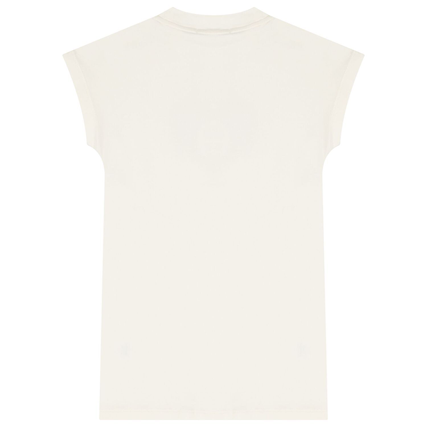 Girls Ivory Logo Heart Dress, 1, hi-res image number null