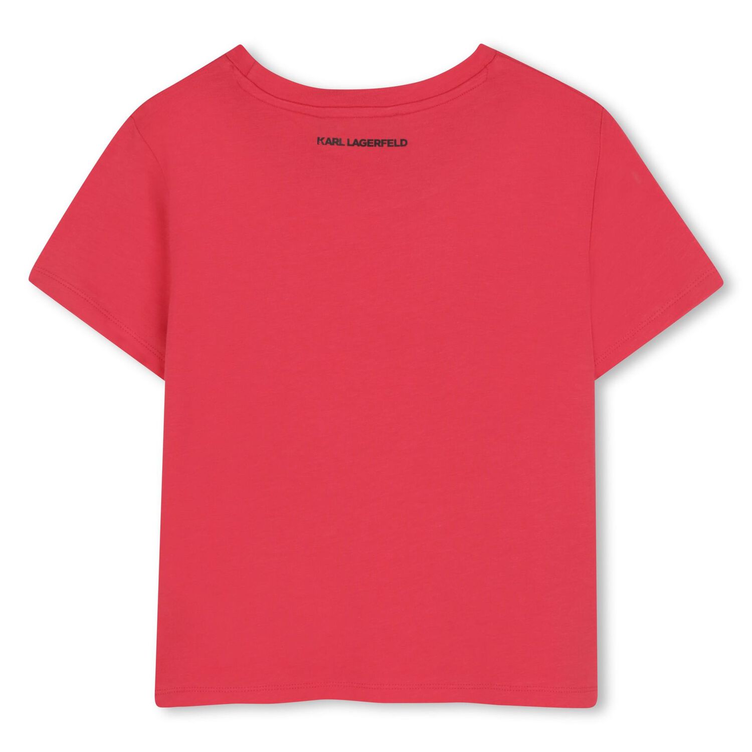 Girls Pink Choupette Logo T-Shirt, 2, hi-res