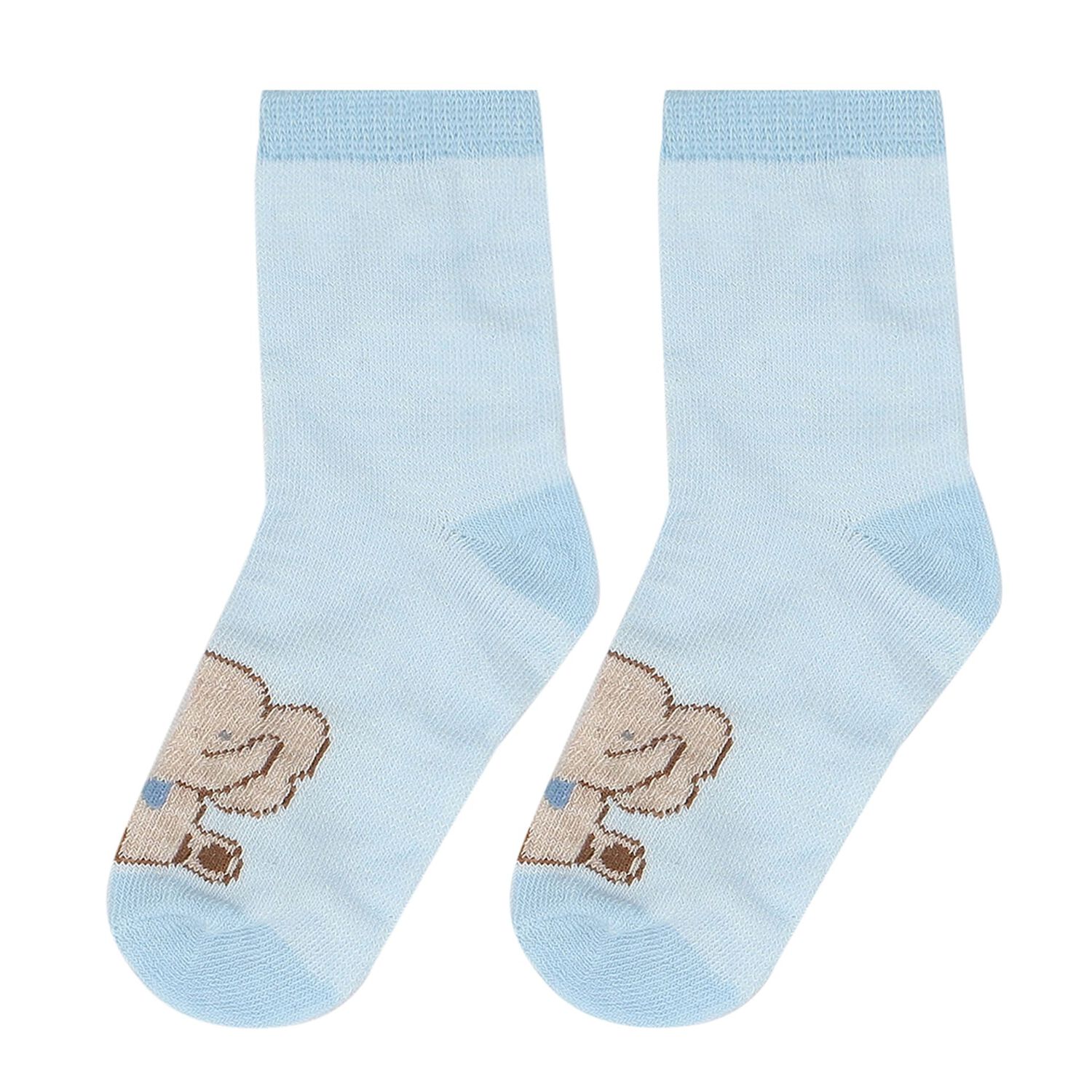 Baby Boys Blue & White Socks ( 4-Pack ), 3, hi-res image number null