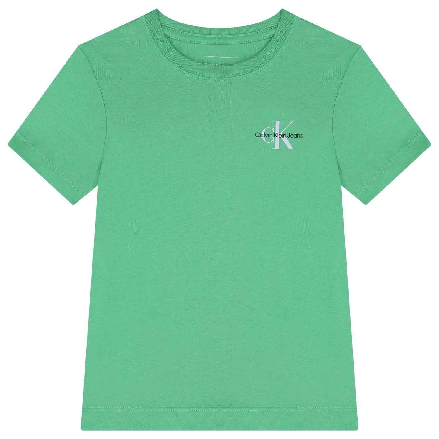 Boys Green Logo T-Shirt, 4, hi-res image number null