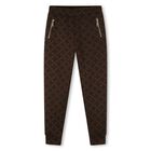 Girls Brown Logo Joggers, 1, hi-res