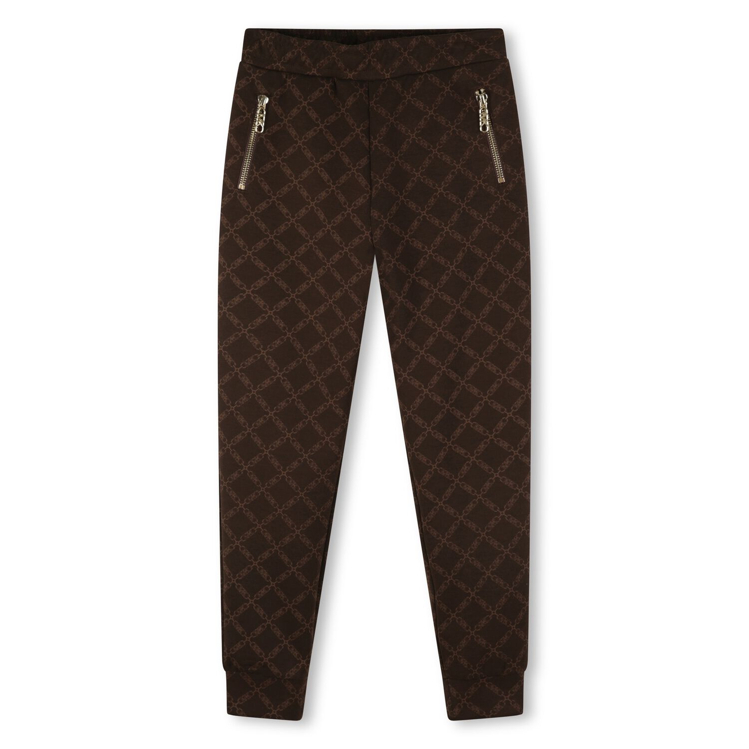 Girls Brown Logo Joggers, 1, hi-res