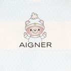 Baby Boys Ivory & Blue Teddy Bear Logo Babygrow, 2, hi-res