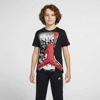 Boys Black Jordan Logo T-Shirt