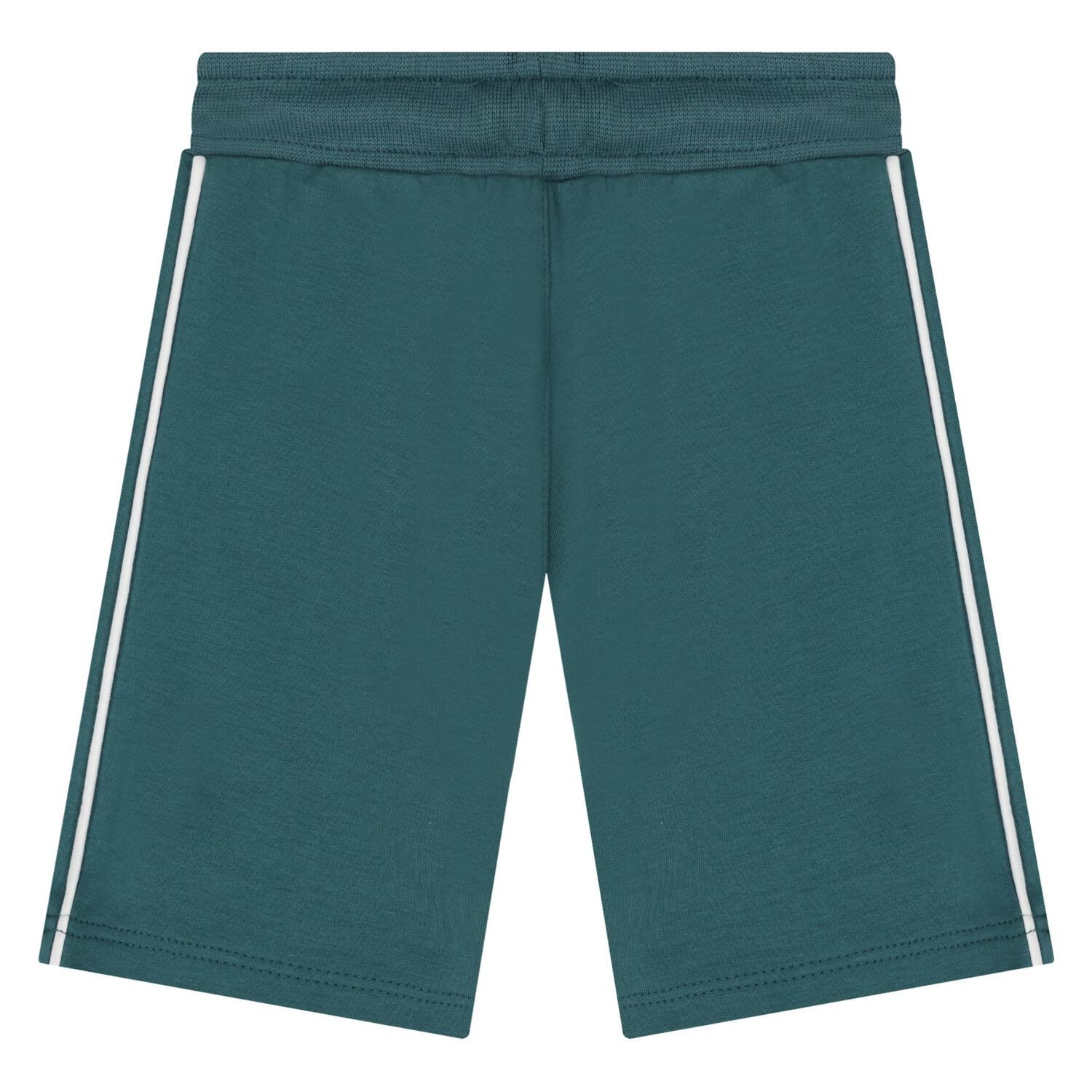 Younger Boys Green Logo Shorts, 1, hi-res