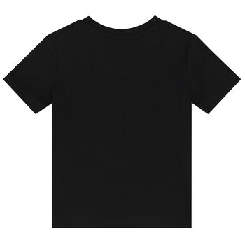 Baby Boys Black Logo T-Shirt
