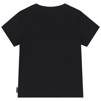 Boys Black Logo T-Shirt