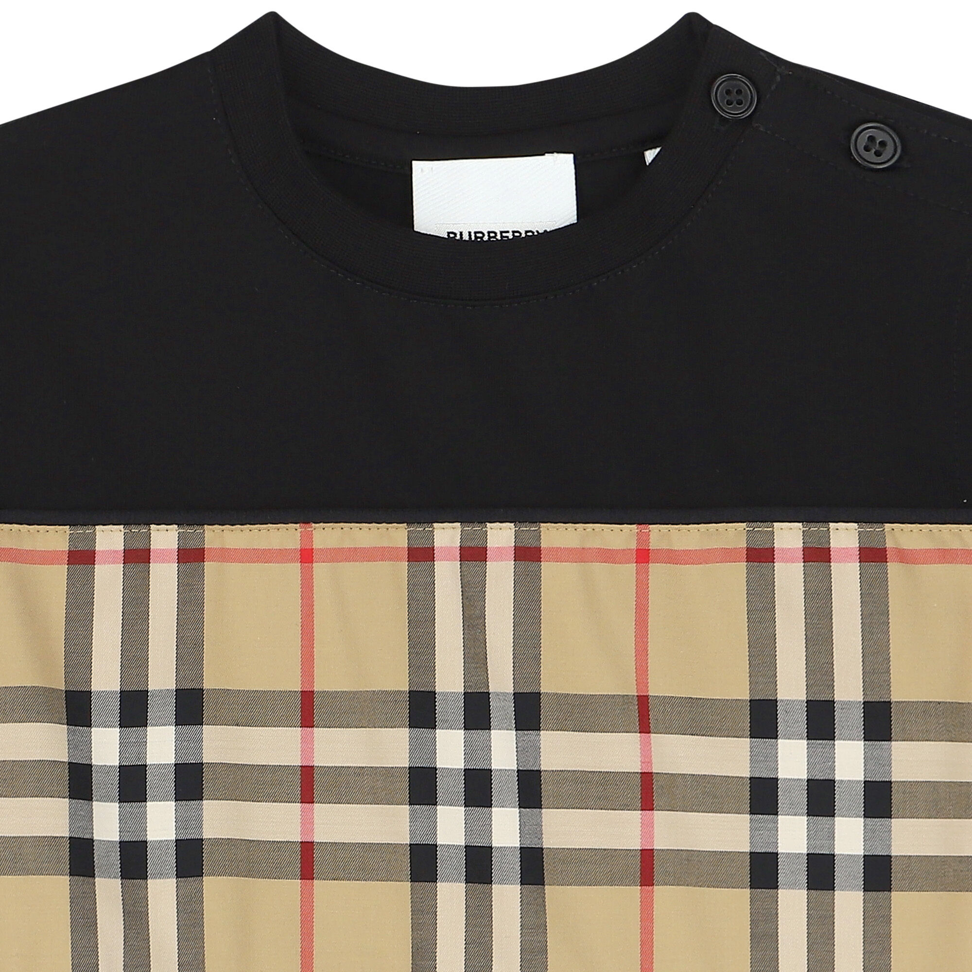 Burberry vintage check sleeve t shirt store