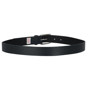Boys Navy Blue Logo Belt