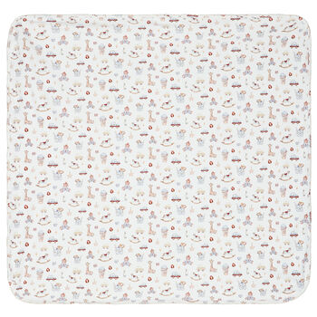 Baby Boys White Toys Blanket