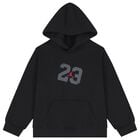 بلوزة جوردان سوداء بغطاء رأس للأولاد, 1, hi-res