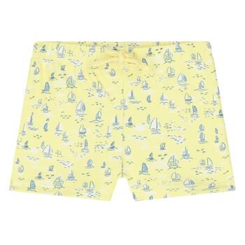 Baby Boys Yellow Swim Shorts