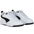 Boys White Rebound Trainers, 1, hi-res