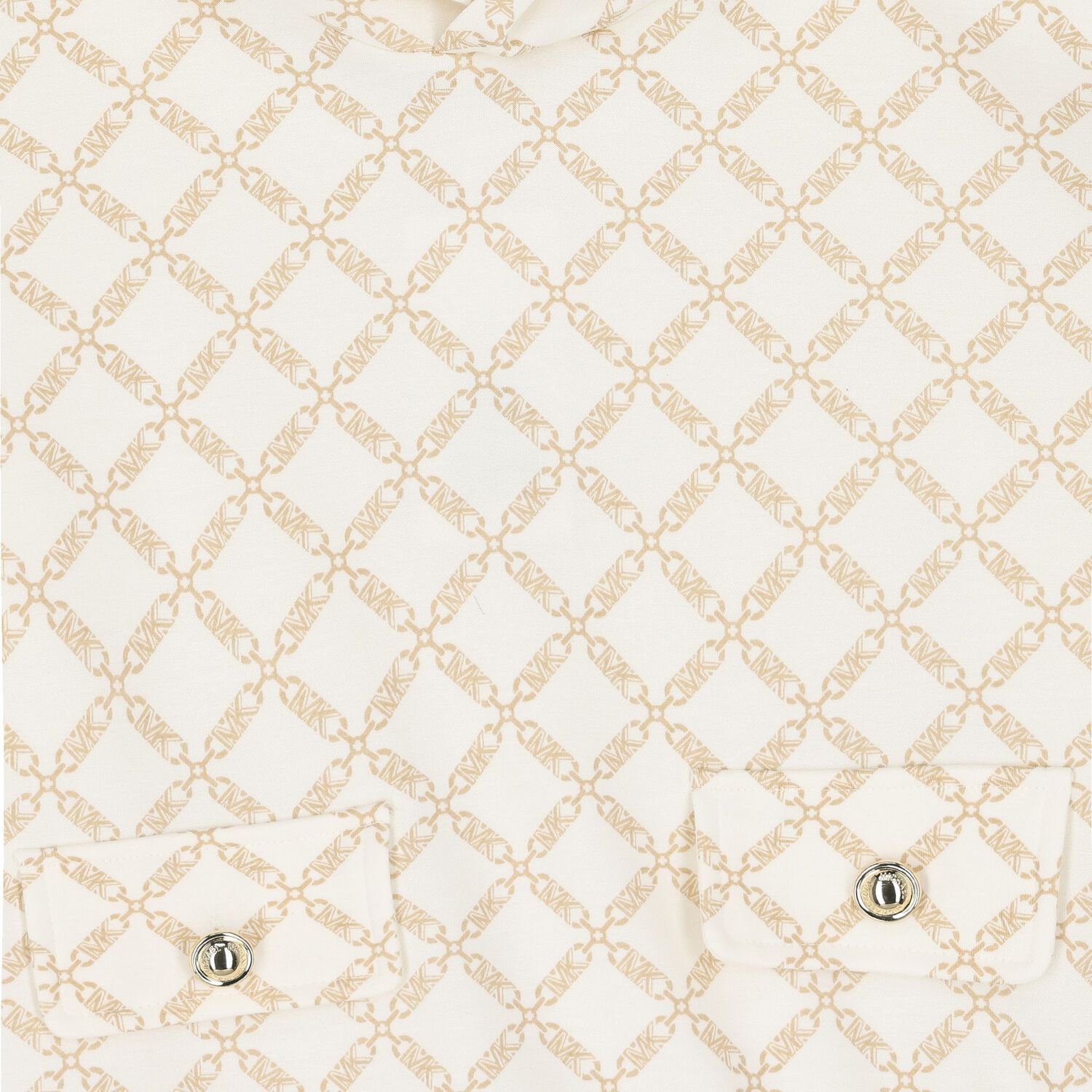 Girls Ivory Logo Hooded Top, 1, hi-res image number null