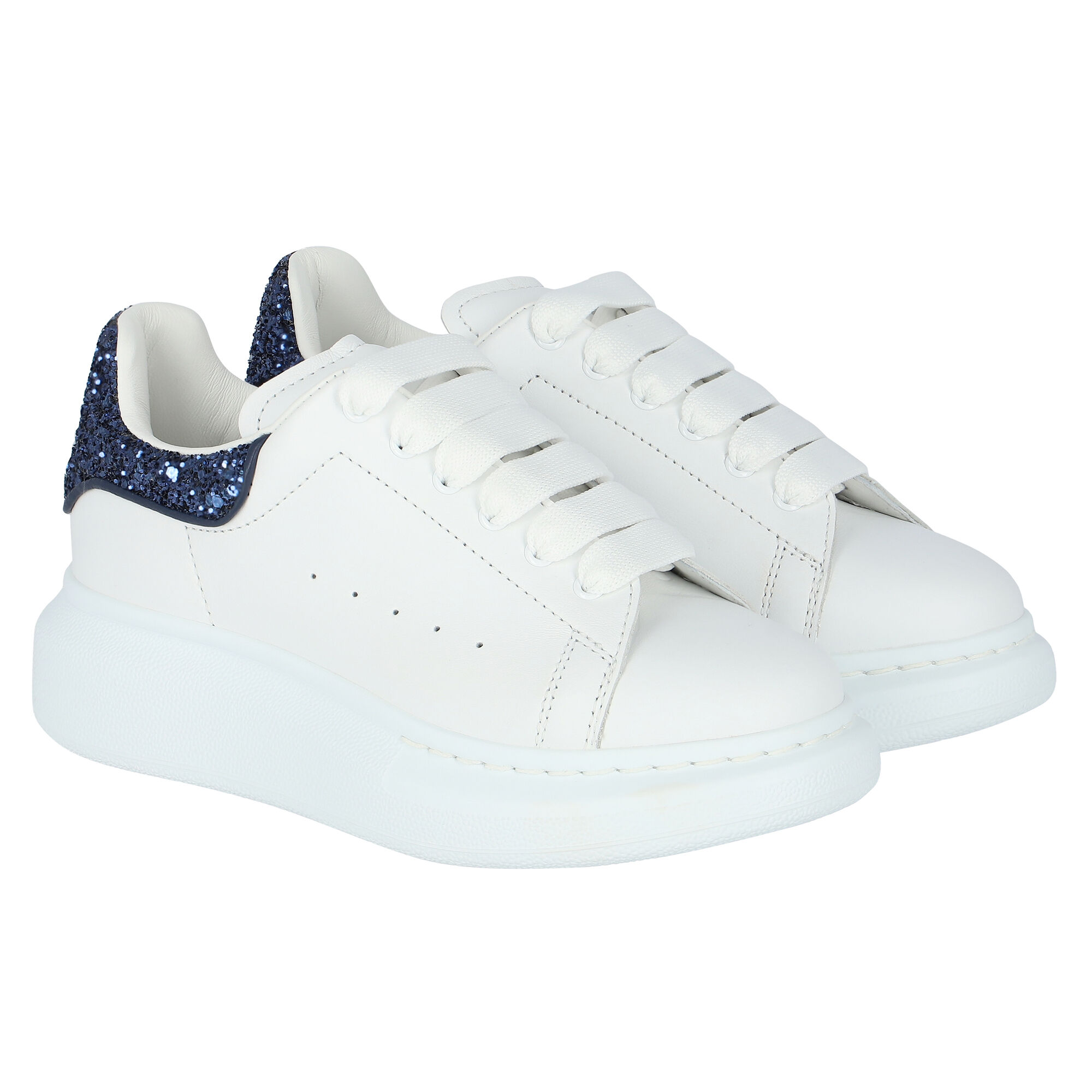 Alexander mcqueen 2025 white and navy