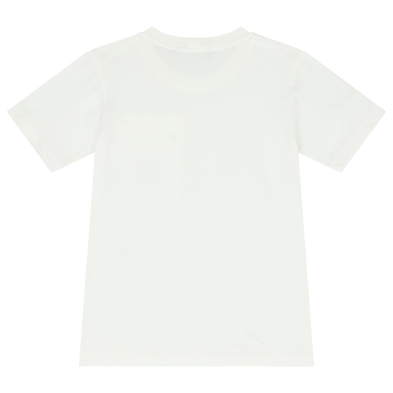 Boys White Logo T-Shirt, 1, hi-res image number null