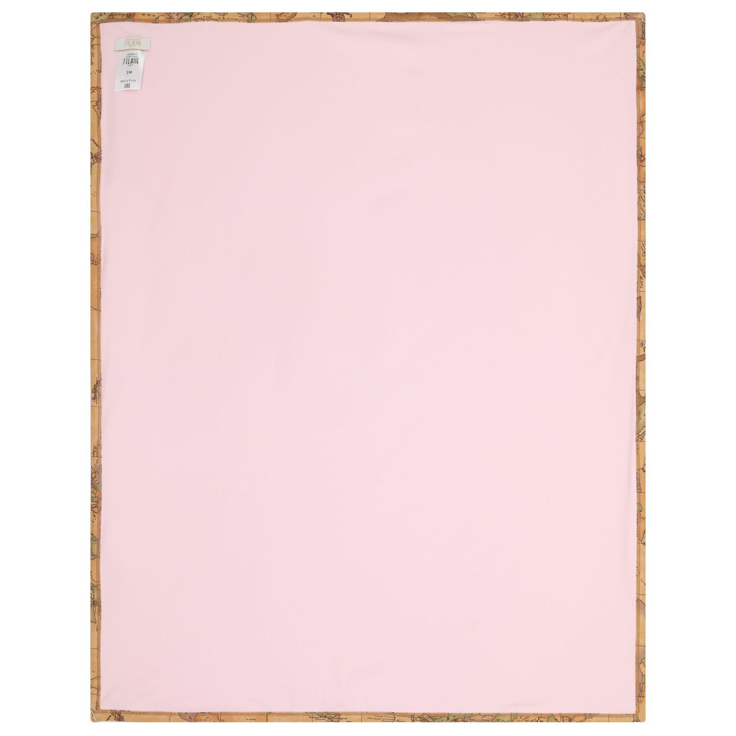 Baby Girls Pink & Beige Geo Map Babygrow Gift Set, 2, hi-res