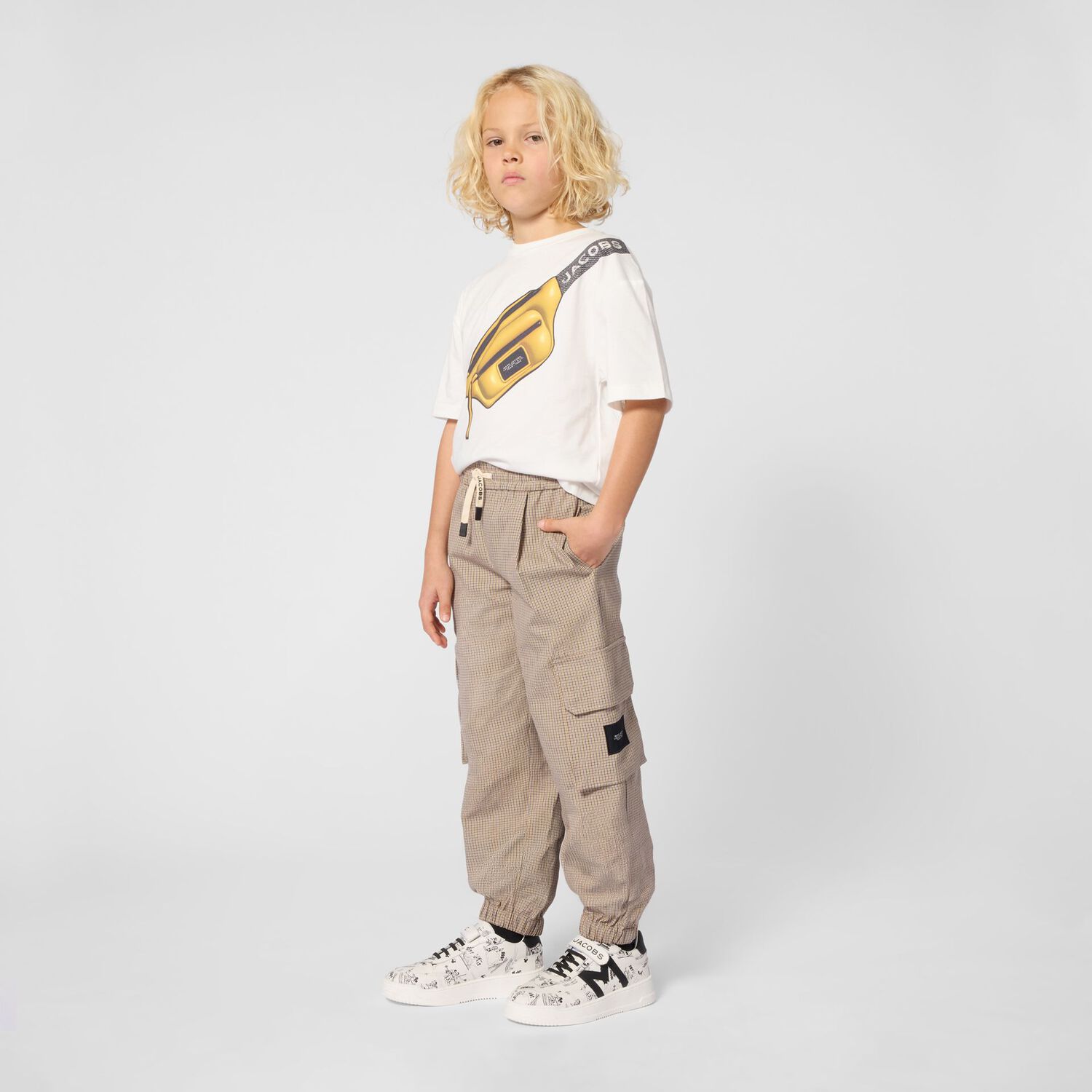 Boys Ivory Bag T-Shirt, 1, hi-res