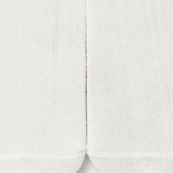 Baby Girls Ivory Ruffle Knitted Socks