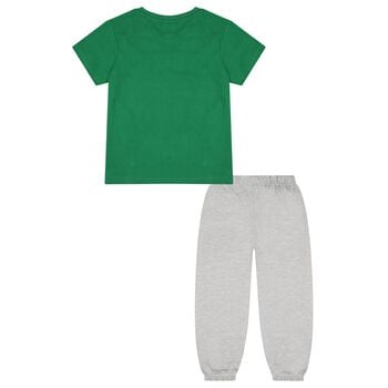 Boys Green & Grey Ninja Turtles Pyjamas