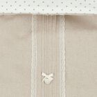 مدس عربة أطفال مزين النجوم باللون البيج والأبيض , 3, hi-res