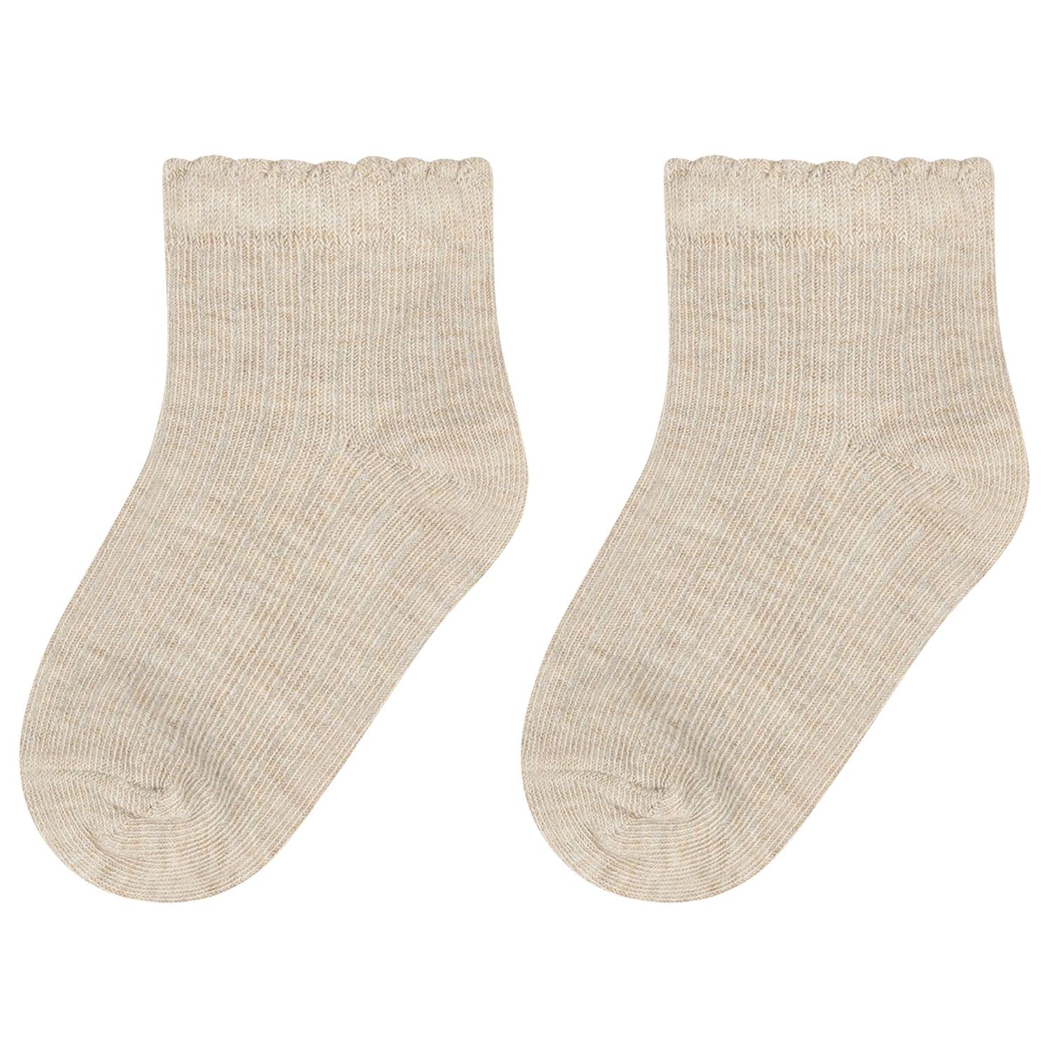 Younger Girls Beige, Ivory & Pink Socks ( 3 Pack ), 2, hi-res